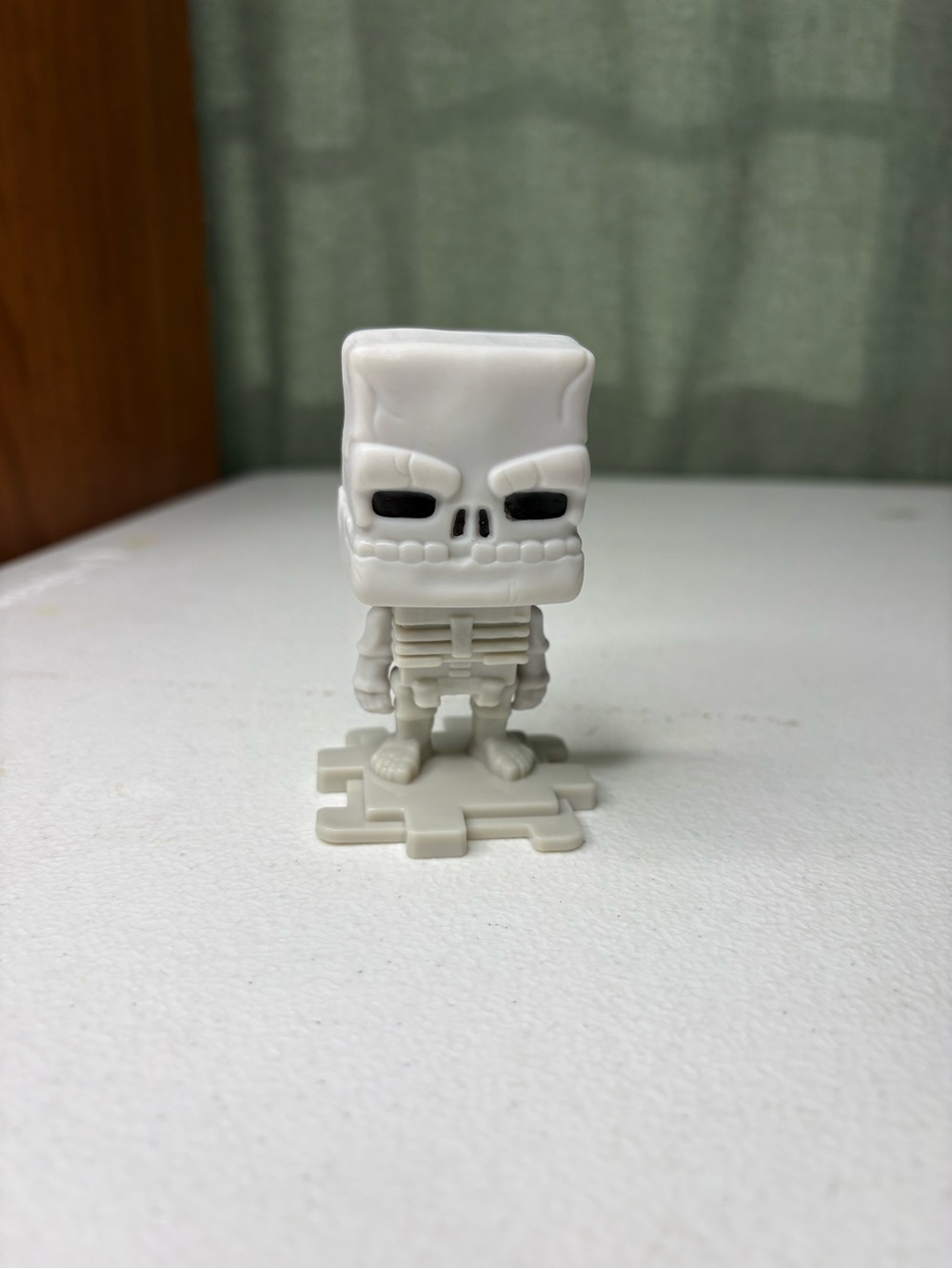 McDonald’s 2025 Minecraft Skeleton Happy Meal Toy EUC